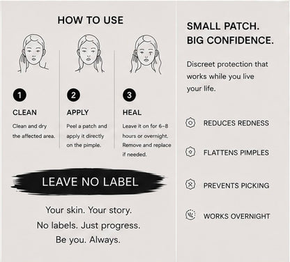 Markless™ Vanish Acne Star Patches